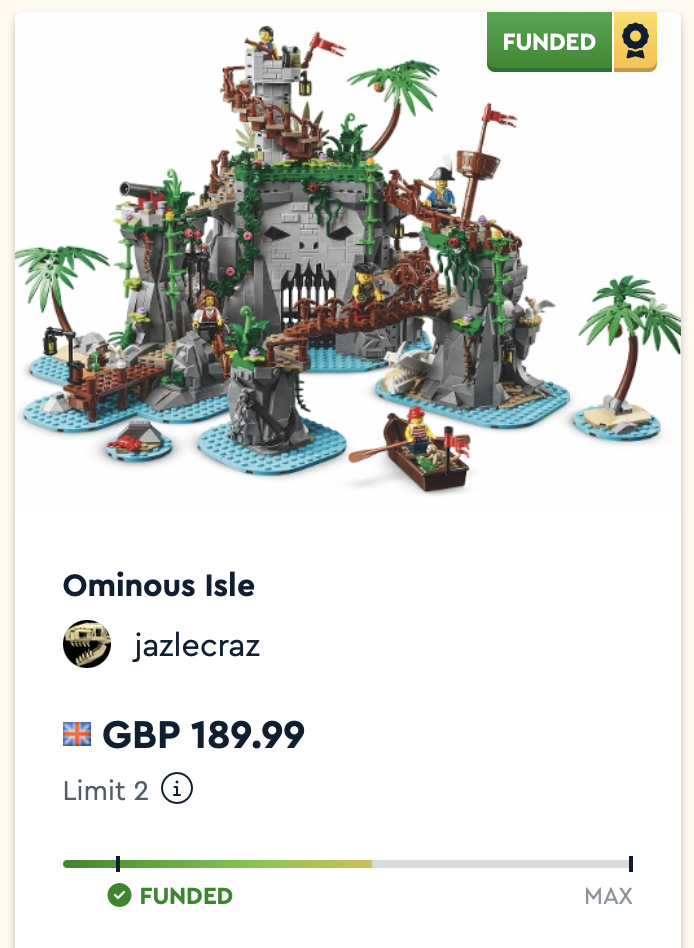 LEGO BricklInk Designer Program Ominous Isle June 10 update