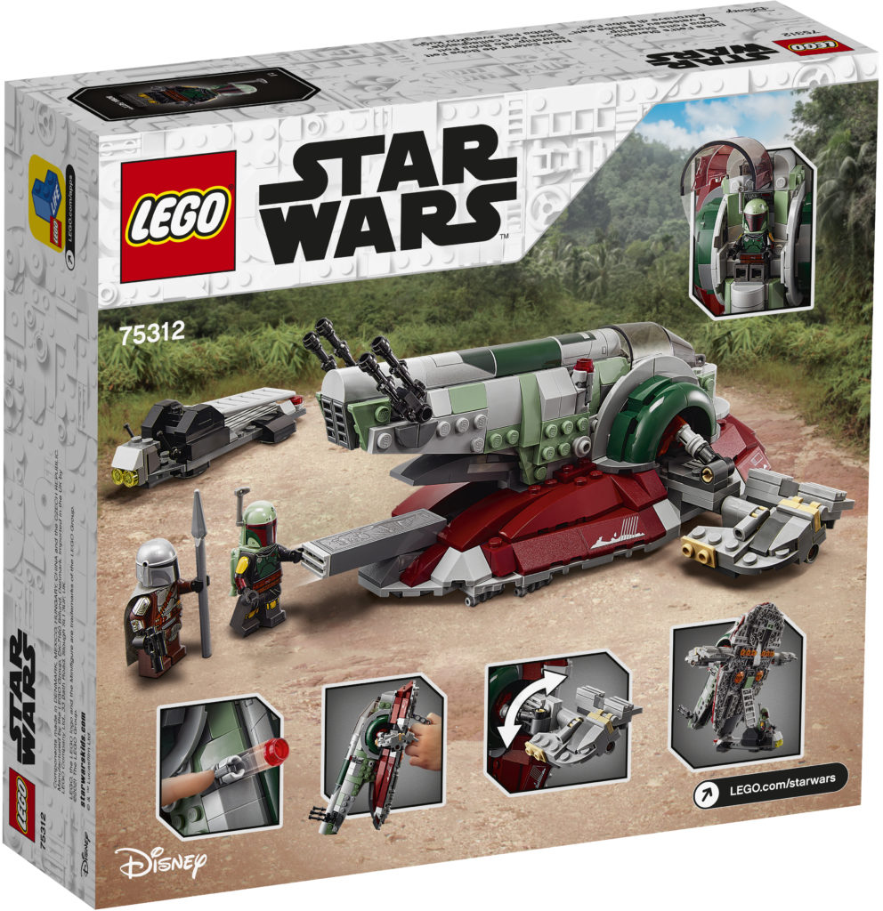 LEGO Star Wars 75312 Boba Fetts Starship 5