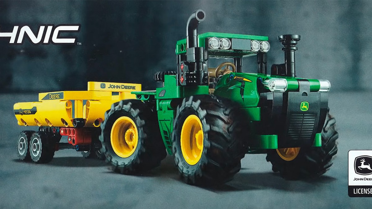 LEGO Technic 42136 John Deere 9620R 4WD Tractor revealed in LEGO catalogue