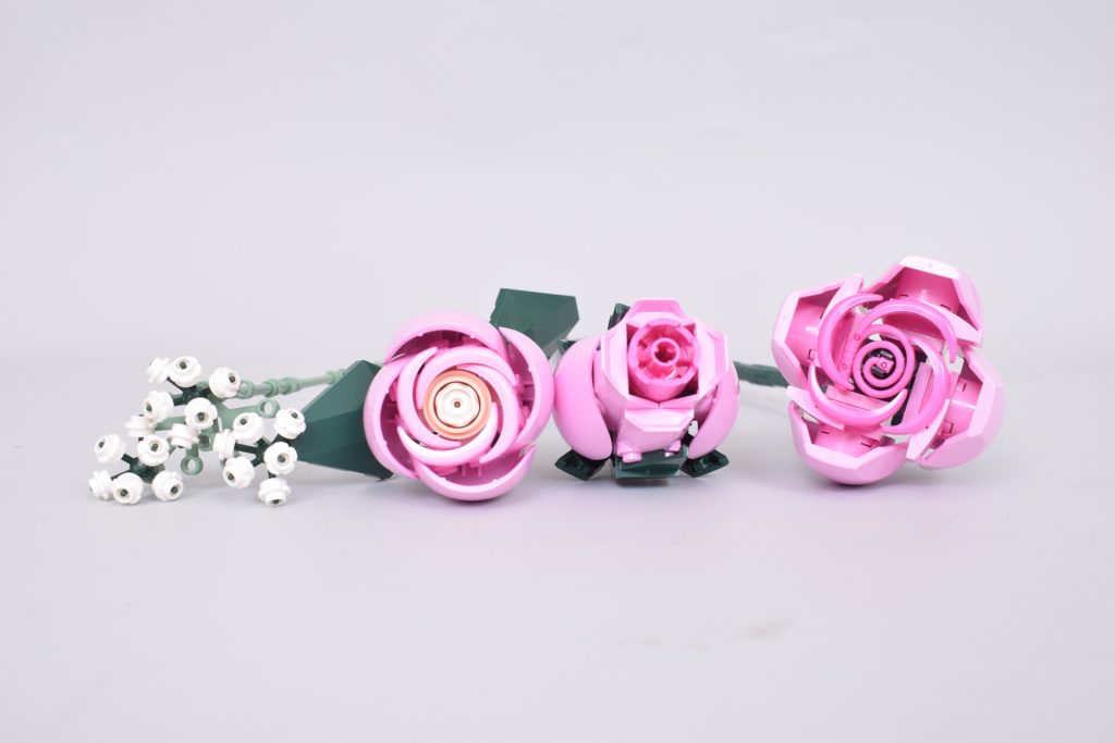 LEGO Icons 10374 Bouquet of Pink Roses review 1 1024x683