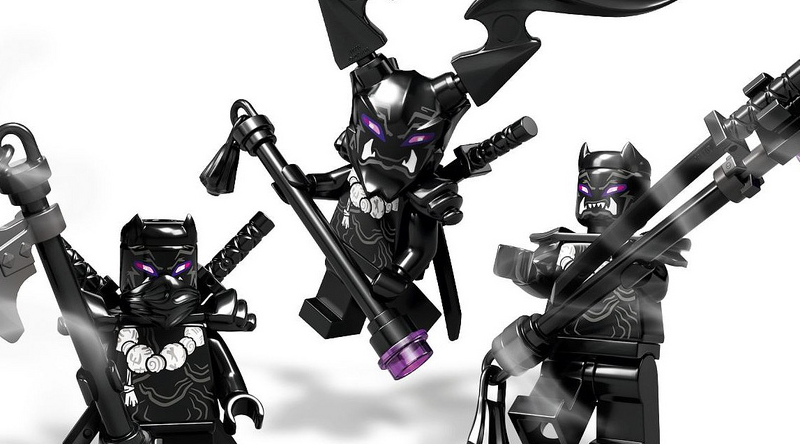 LEGO NINJAGO 853866 Accessory Set 2019 features Oni demon minifigures
