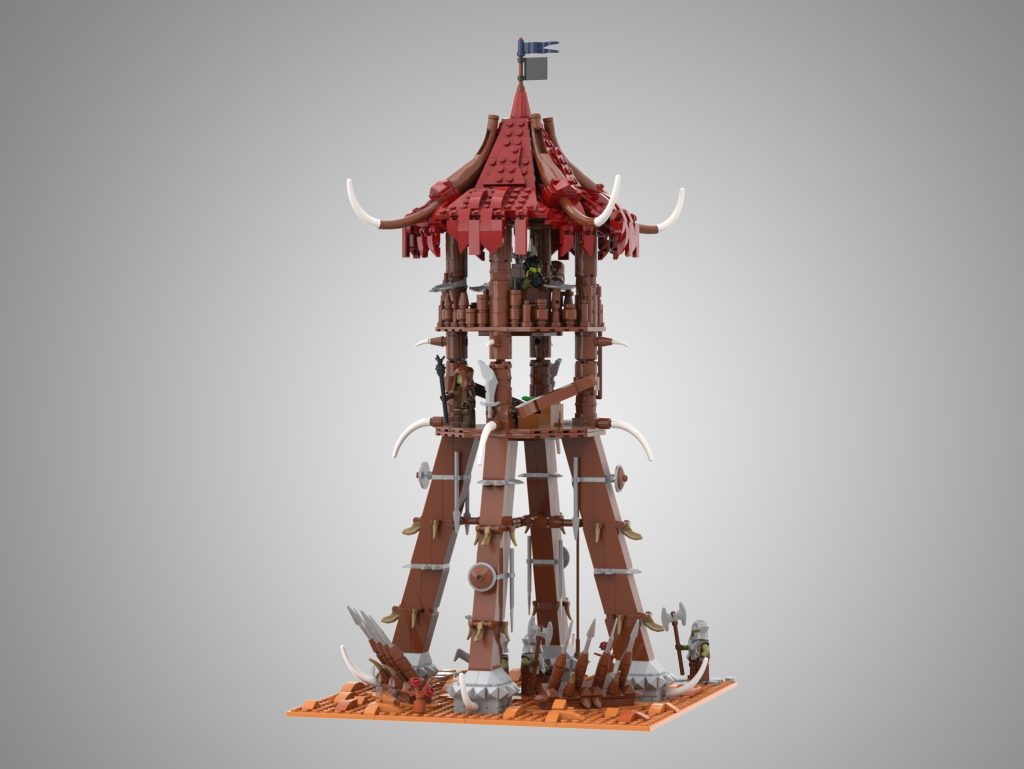 LEGO bricklink series 7 orc watchtower 1024x769