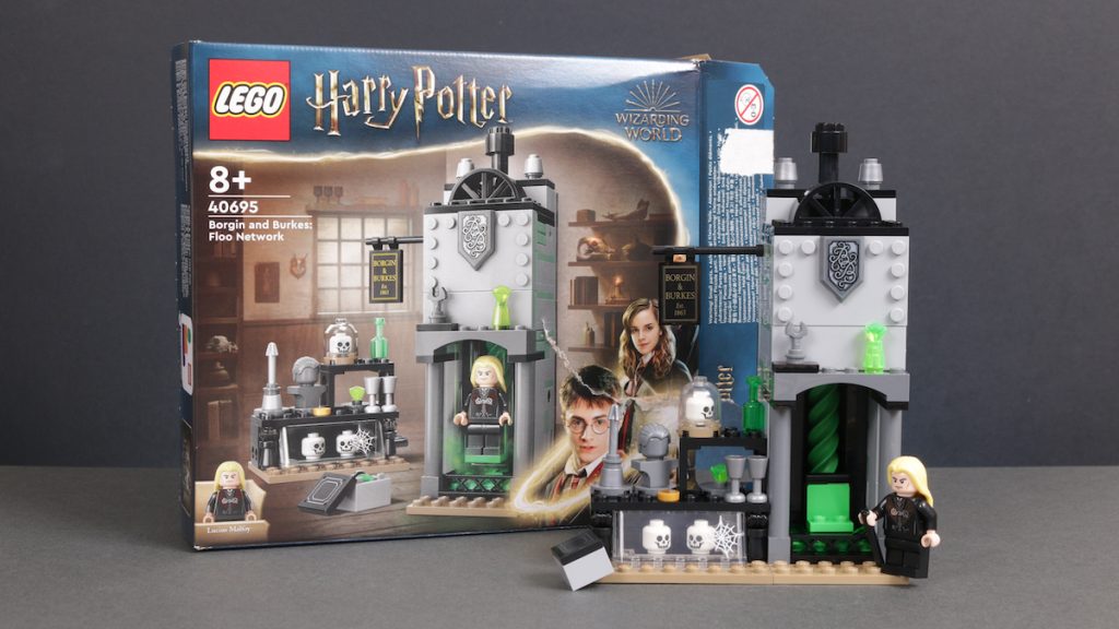LEGO Harry Potter 40695 Borgin and Burkes Floo Network review title 1024x576