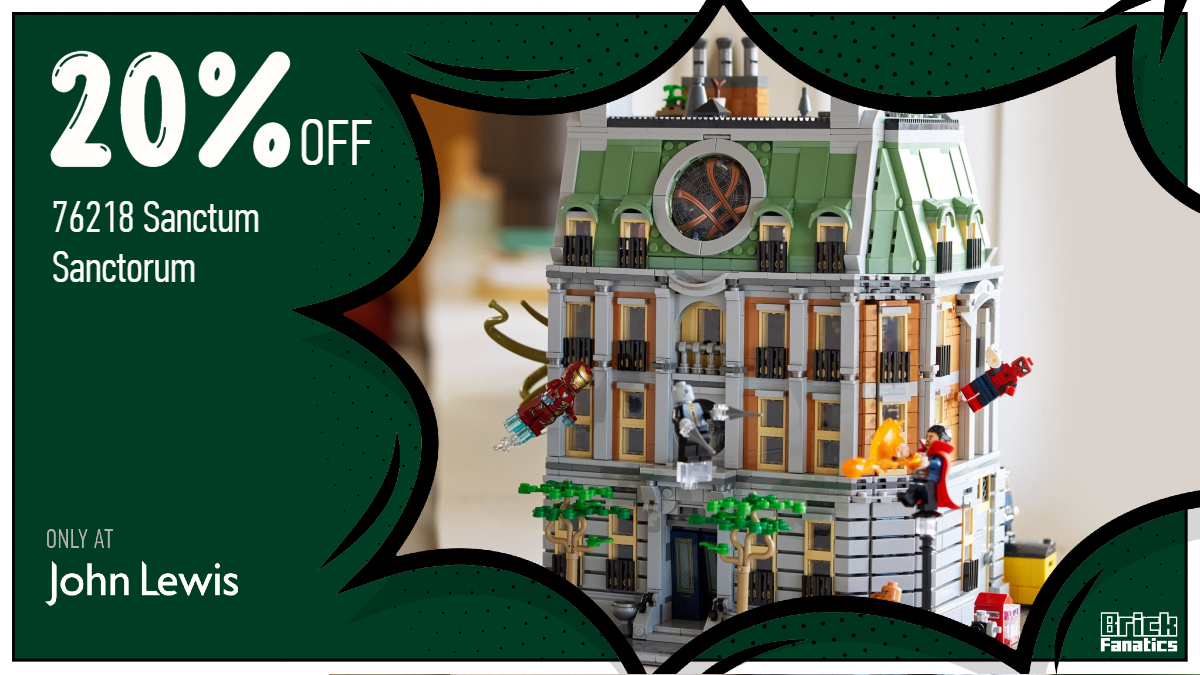 Huge 20% off LEGO Marvel Doctor Strange 76218 Sanctum Sanctorum