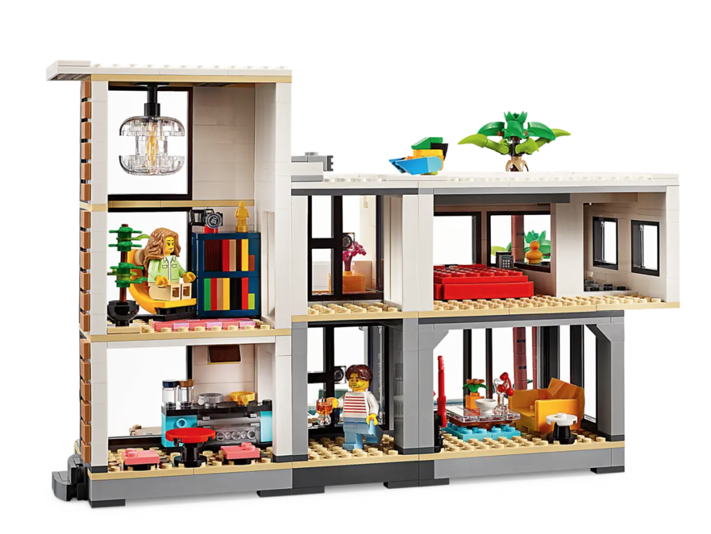 LEGO Creator 3 in 1 31153 Modern House 2 1024x770