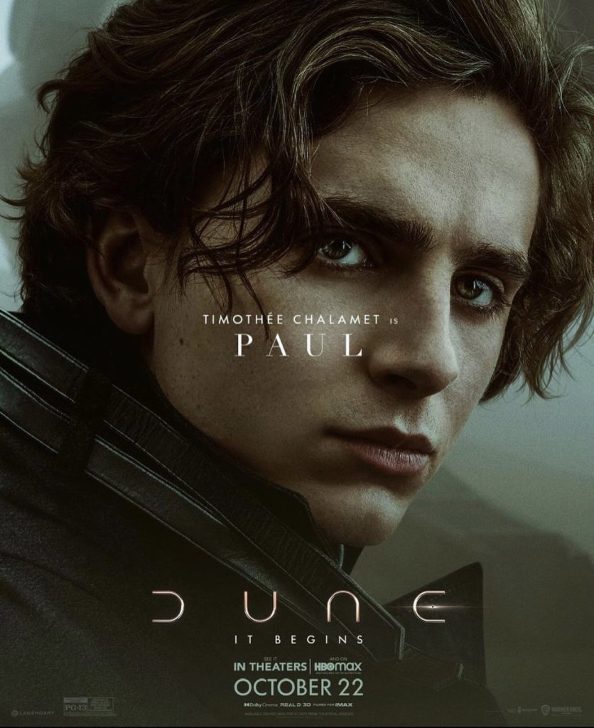 Dune Character Poster Paul 836x1024