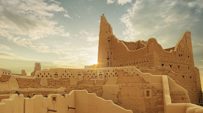 Get a better look at the Saudi Arabia LEGO Certified Store At-Turaif mosaic