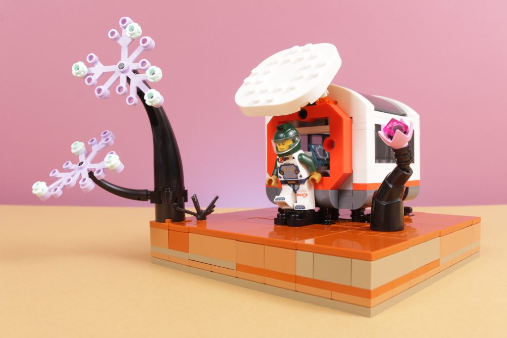 How to LEGO – Building space terrain part II step by step guide 75 1024x683