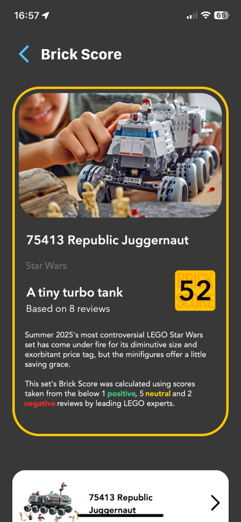 Brick Score 75413 Republic Juggernaut 2 473x1024
