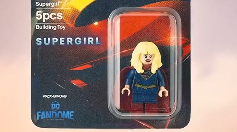 LEGO DC FanDome Supergirl minifigure arriving with winners