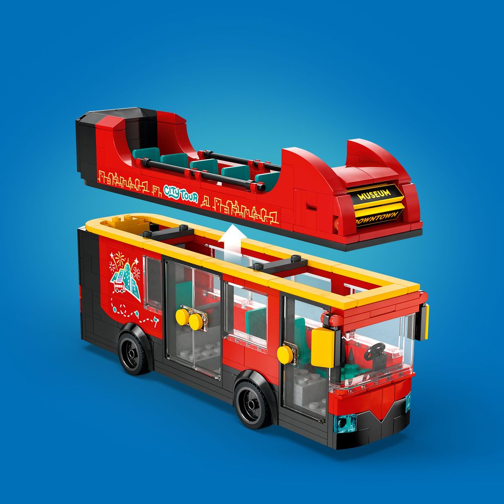 LEGO City 60407 60407 Red Double Decker Sightseeing Bus 4