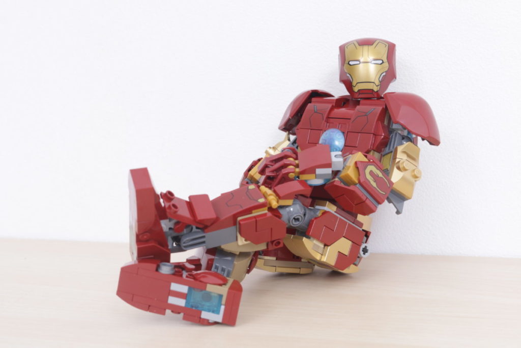 LEGO Marvel 76206 Iron Man Figure review 17 1024x683