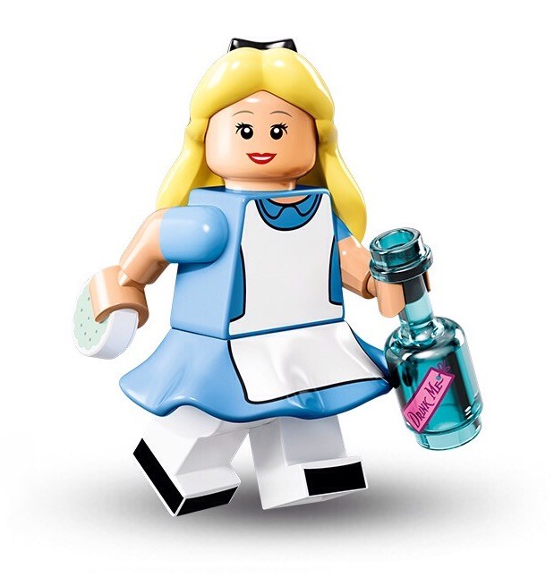 71012 7 Alice Disney Collectible Minifigures