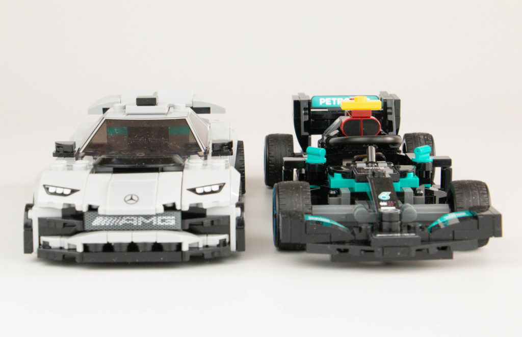 LEGO Speed Champions 76909 Mercedes AMG F1 W12 E Performance Mercedes AMG Project One review 42 1024x661