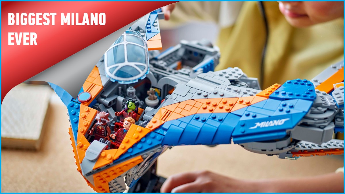 Knock almost a quarter off the price of the biggest LEGO Marvel Milano ever