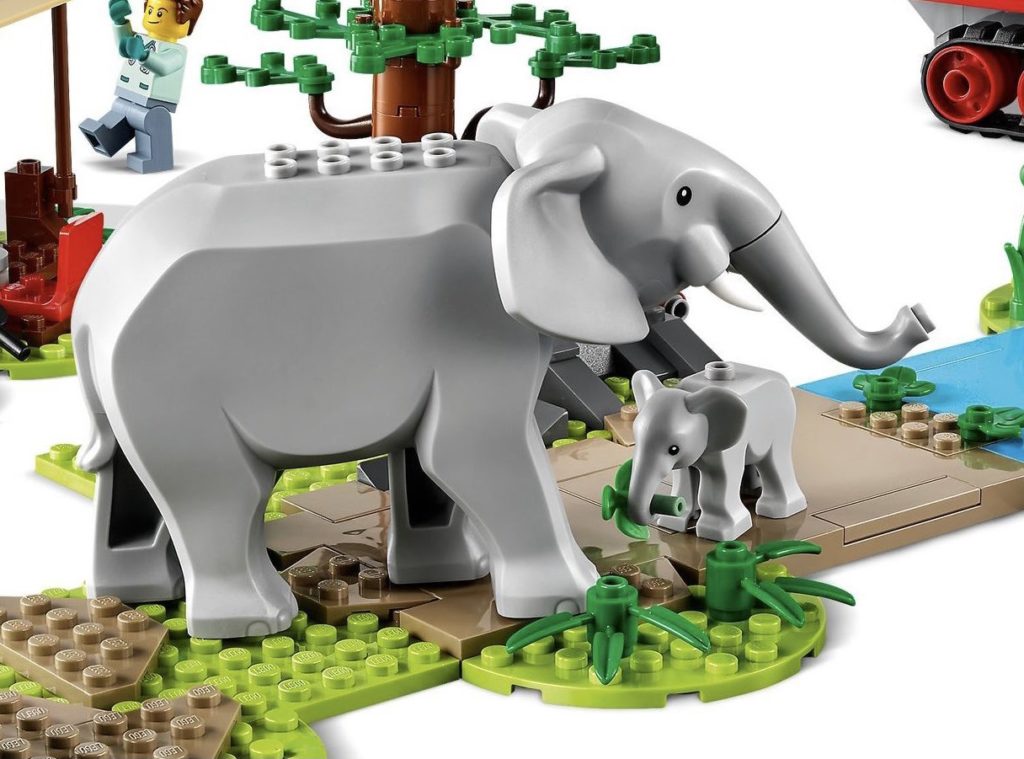 LEGO CITY 60302 Wildlife Rescue Operation elephants