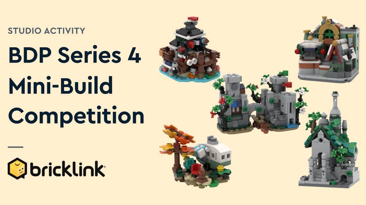 LEGO BrickLink Designer Program Series 4 Mini-Build contest now live