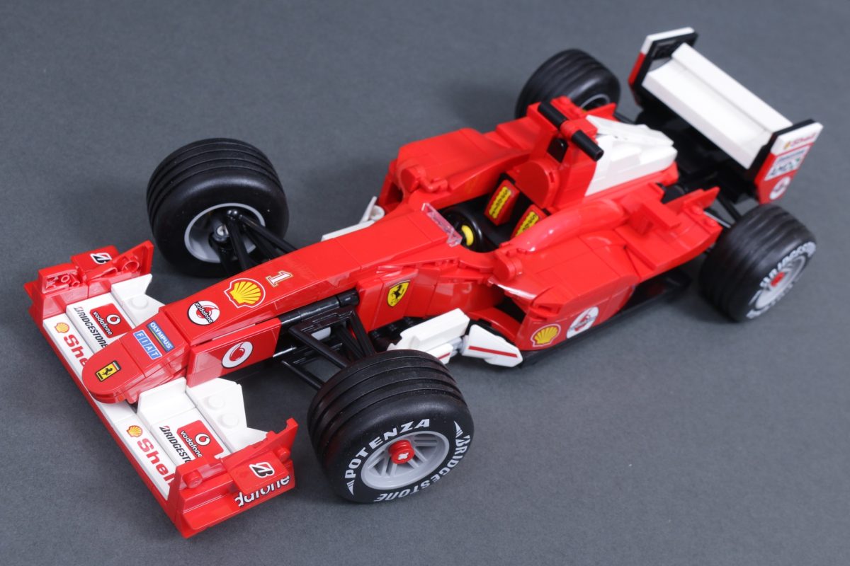 LEGO Icons Ferrari 11375 F2004 Michael Schumacher review 13 1200x800