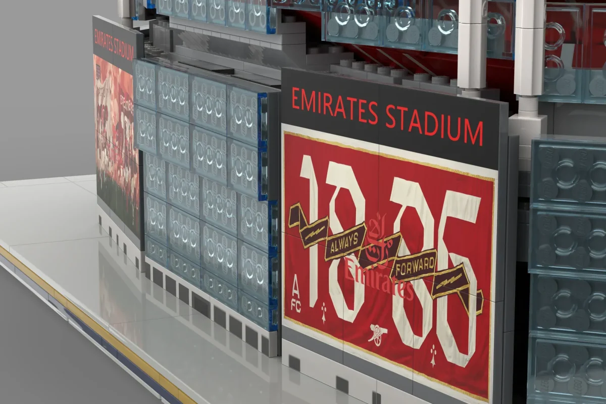 LEGO Ideas Emirates Stadium Arsenal F.C. 5 1200x800