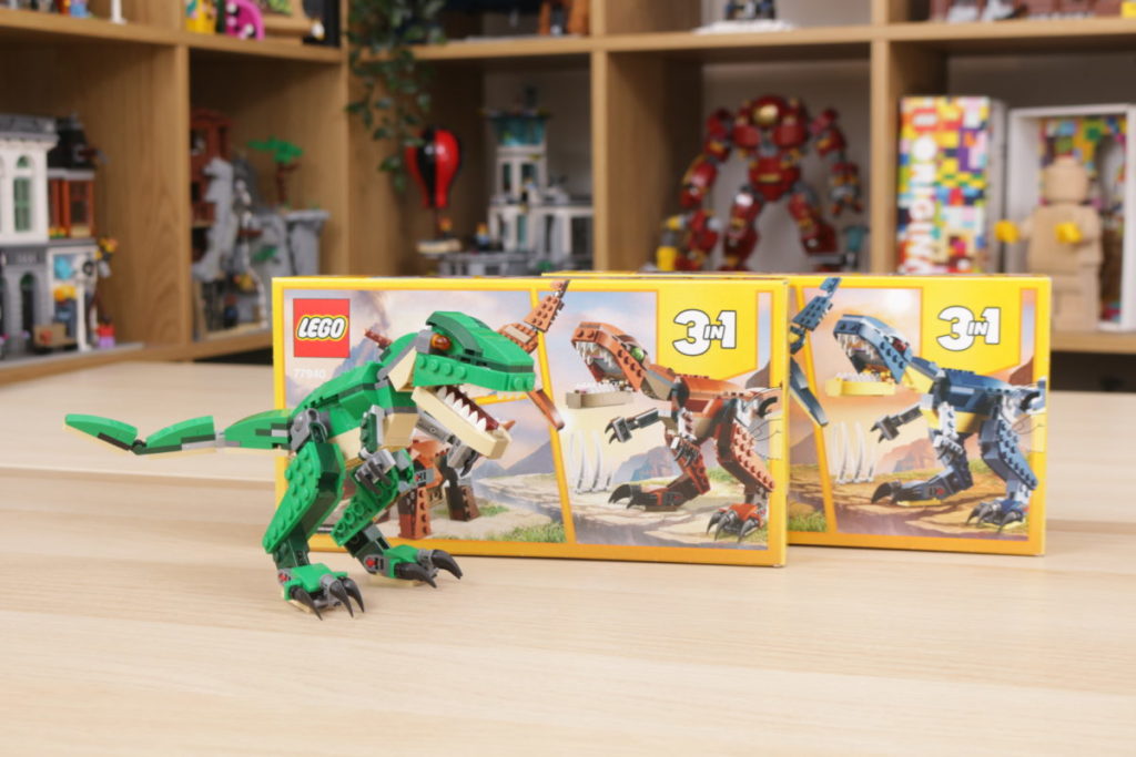LEGO Creator 3 in 1 77940 Mighty Dinosaurs and 77941 Mighty Dinosaurs review 3 1024x683