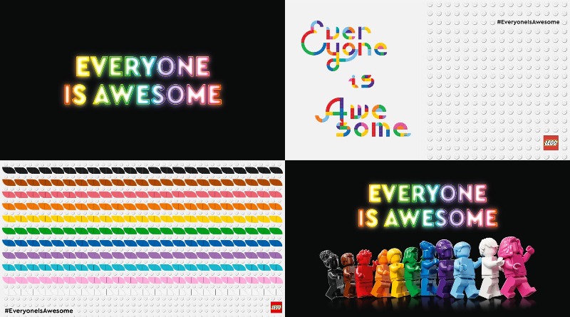 Celebrate Pride Month digitally with LEGO virtual backgrounds