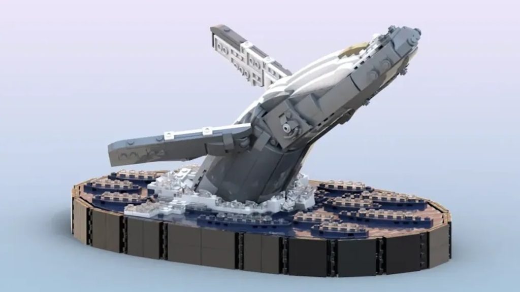 LEGO Ideas Humpback Whale Breach 1024x576