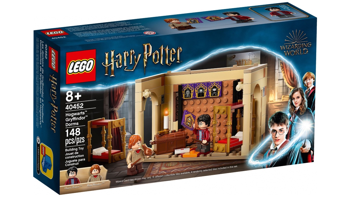LEGO Harry Potter 40452 Gryffindor Dorms available now