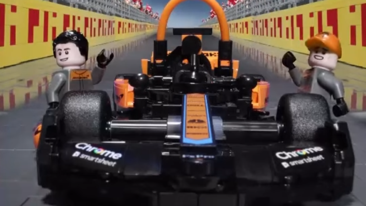 LEGO and McLaren take a detour ahead of this weekend’s big F1 race
