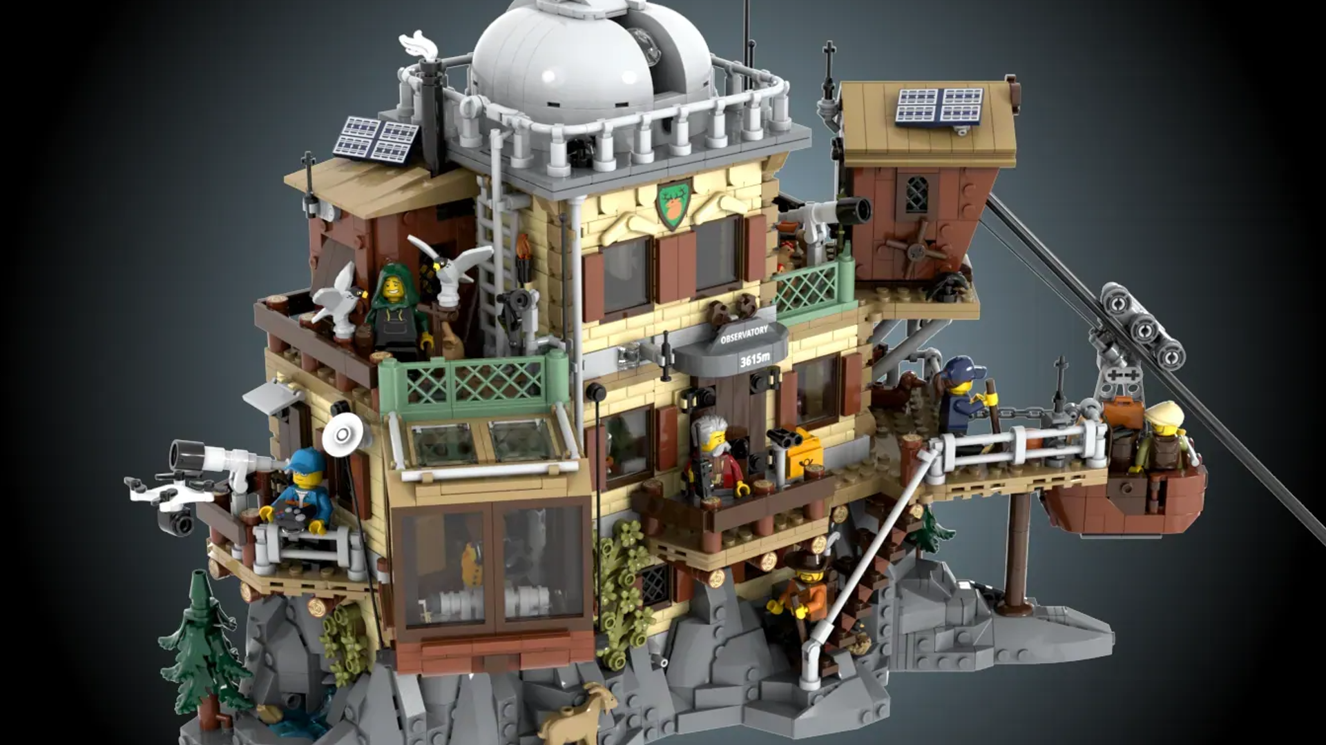 LEGO Ideas weathers the storm with 10K Meteorological Observatory