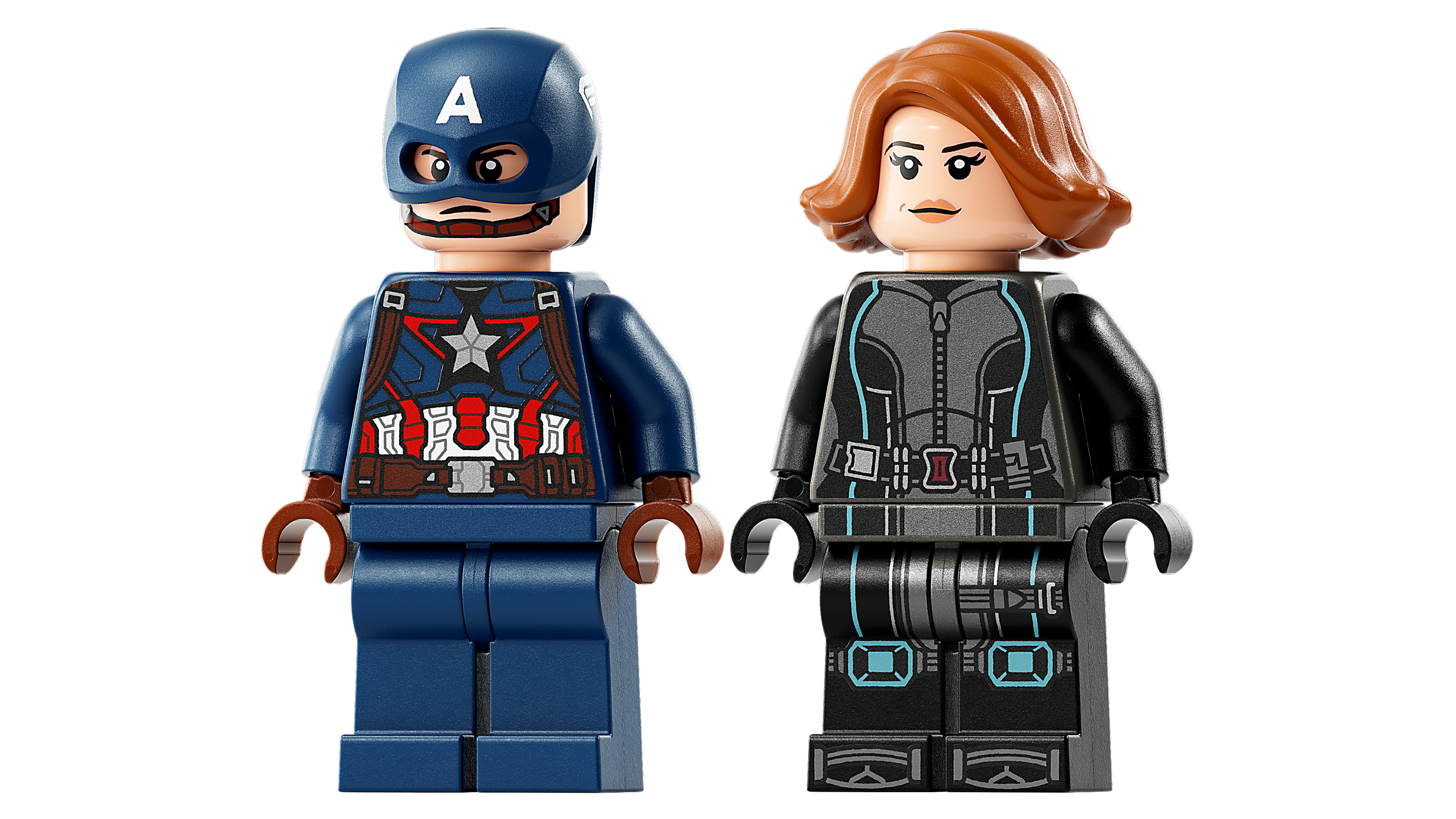76260 captain america and black widow motorcycles 4