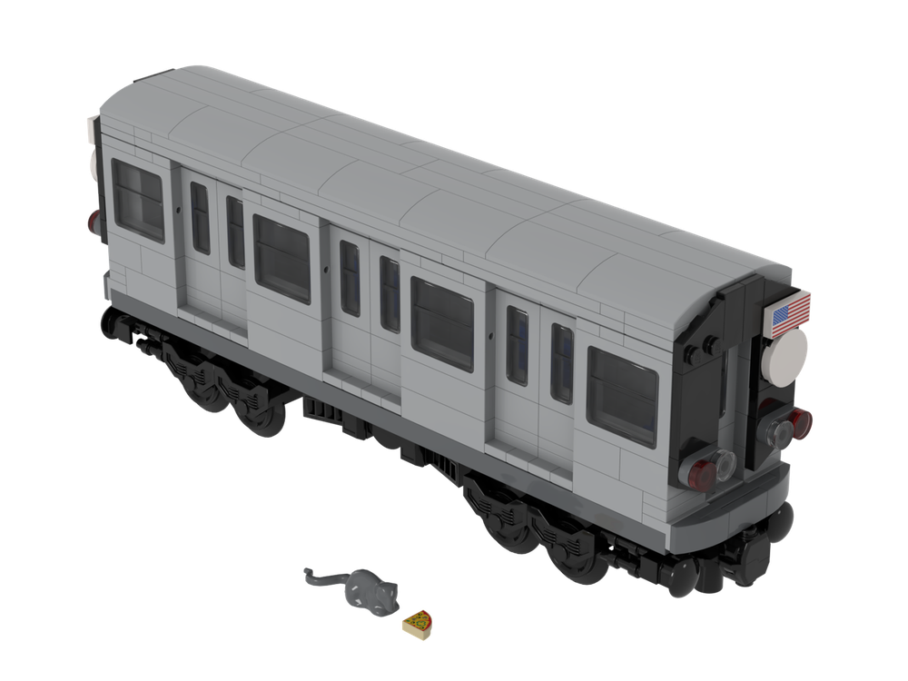 bricktron91 subway train moc