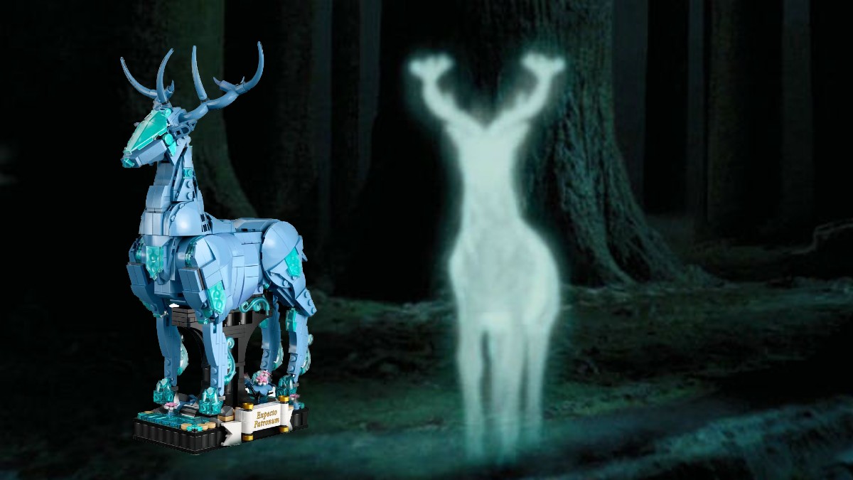 LEGO Harry Potter fans call for 'all or nothing' on transparent bricks in 76414 Expecto Patronum