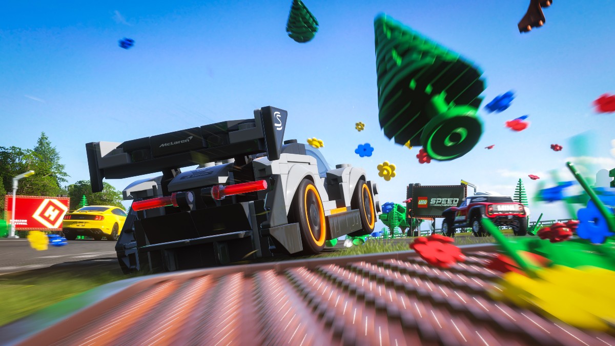 Work on LEGO Speed Champions in Forza Horizon 4 started in 2016