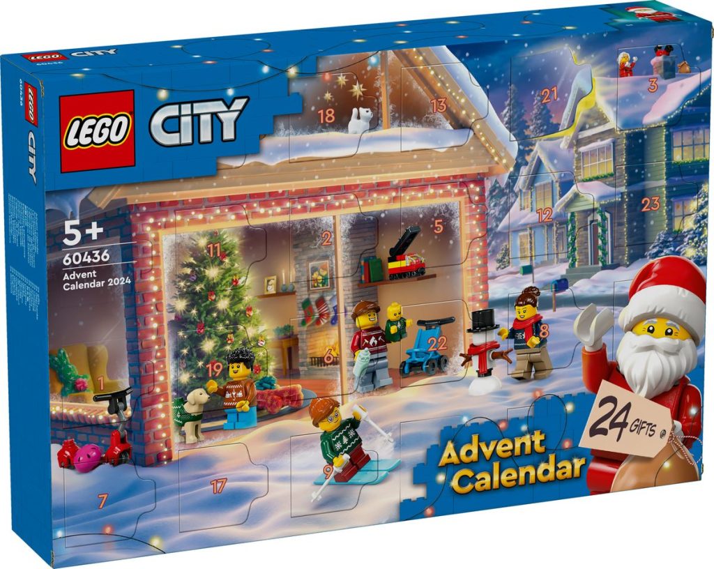 60436 LEGO LEGO City Adventskalender 2024 1024x816
