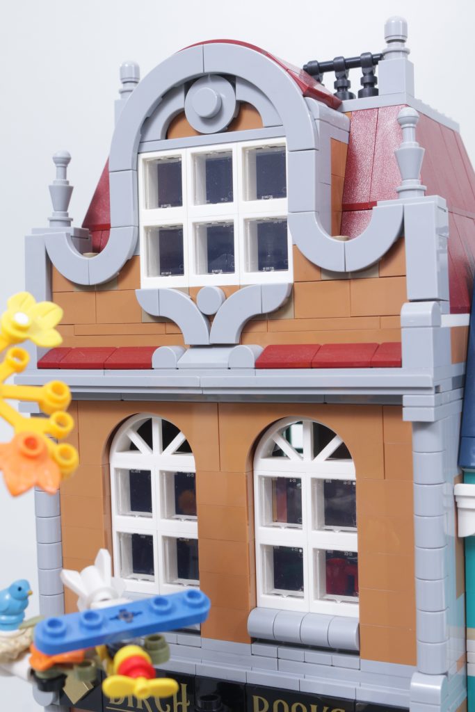 LEGO Icons 10350 Tudor Corner second review plus comparison with 10251 Brick Bank and 10270 Bookshop 51 683x1024