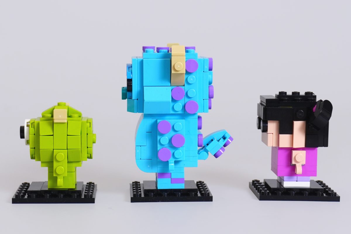 LEGO BrickHeadz 40861 Sully Mike and Boo Figures review 02 1200x800