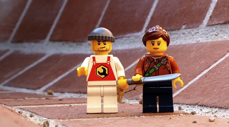 Brick Pic of the Day: In the sewer