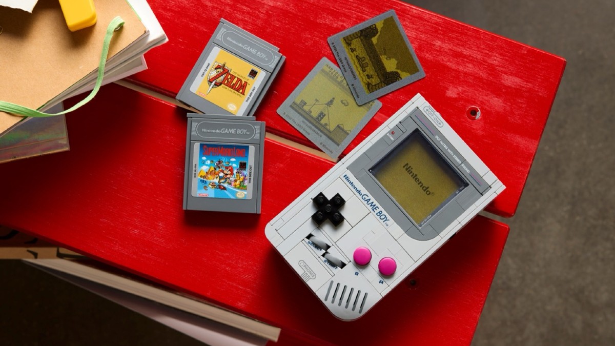LEGO Game Boy custom side builds think outside the box