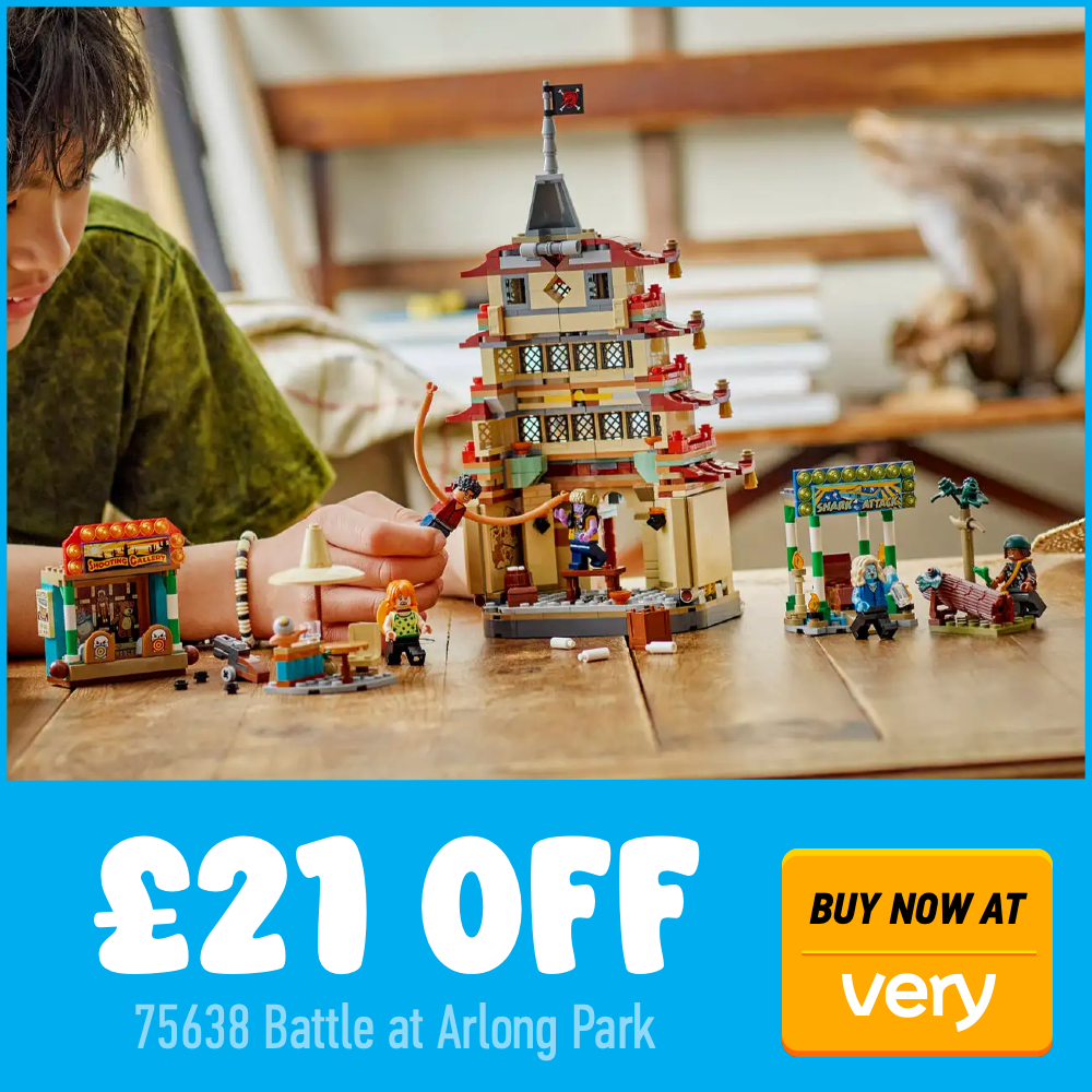 LEGO One Piece 75638 Battle at Arlong Park Very 21 off deal card