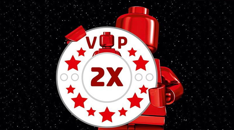 Double VIP points on all LEGO Star Wars sets at the official online store