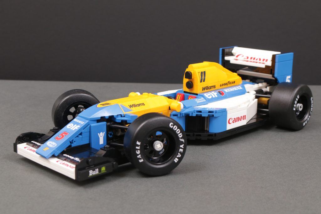 LEGO Icons 10353 Williams Racing FW14B Nigel Mansell review 18 1024x683
