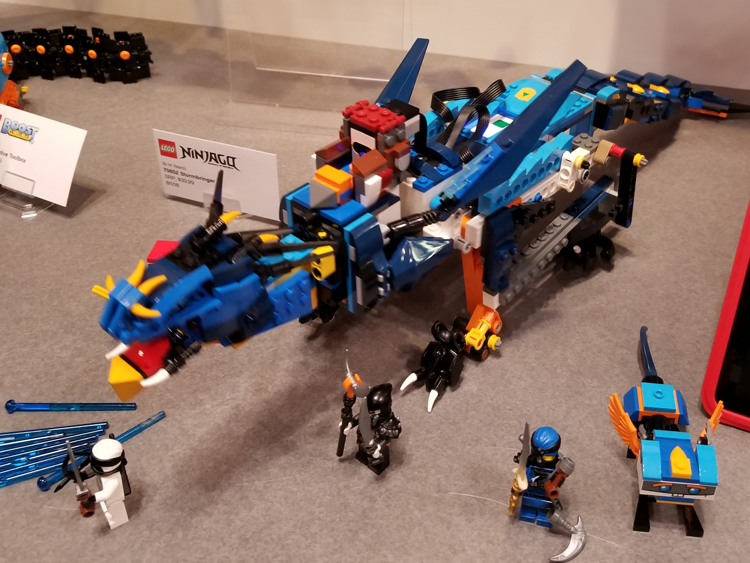 LEGO BOOST compatible NINJAGO 70652 Stormbringer unveiled