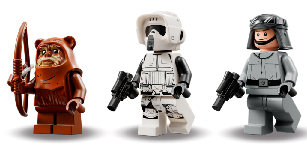 LEGO Star Wars 75332 AT ST minifigures 1024x483