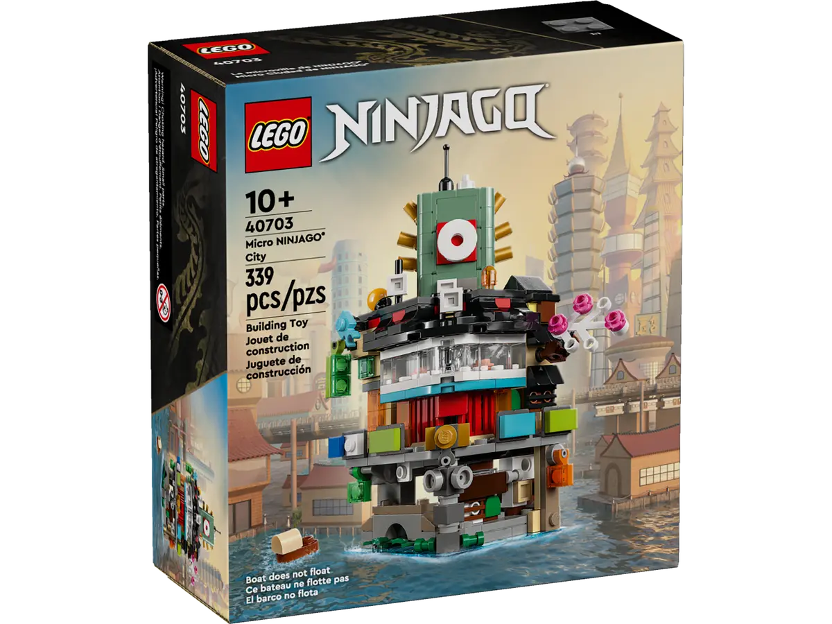 LEGO NINJAGO 40703 Micro NINJAGO City box front