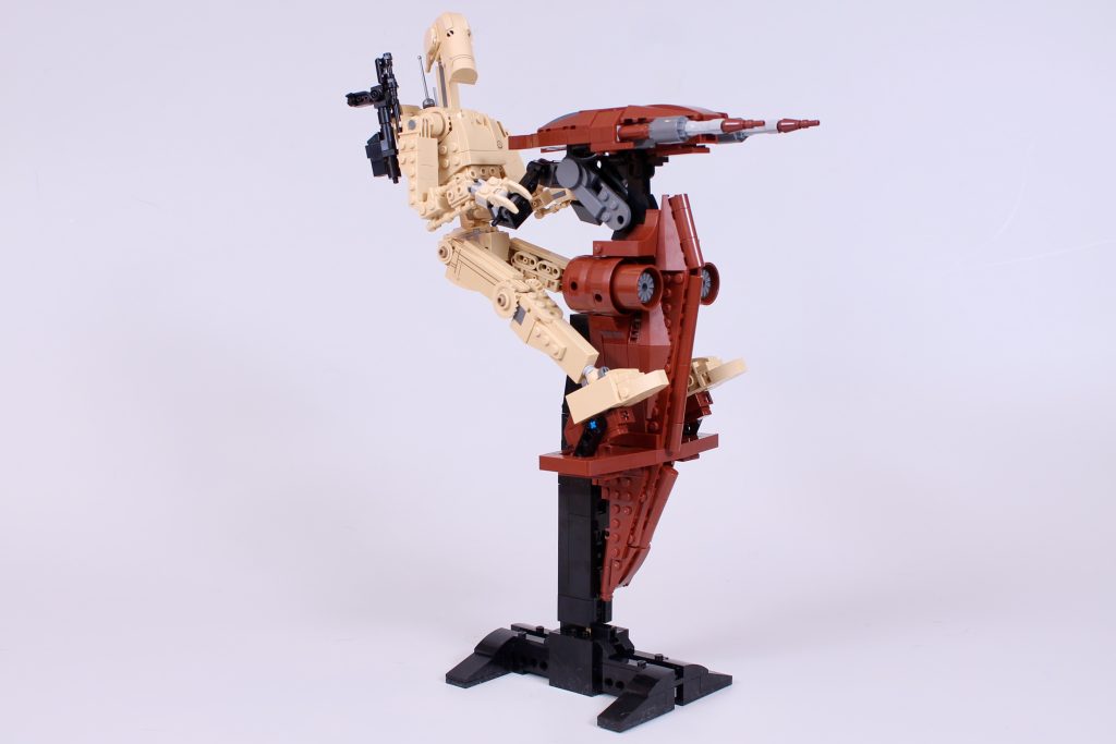 LEGO Star Wars 75428 Battle Droid with STAP review 5 1024x683