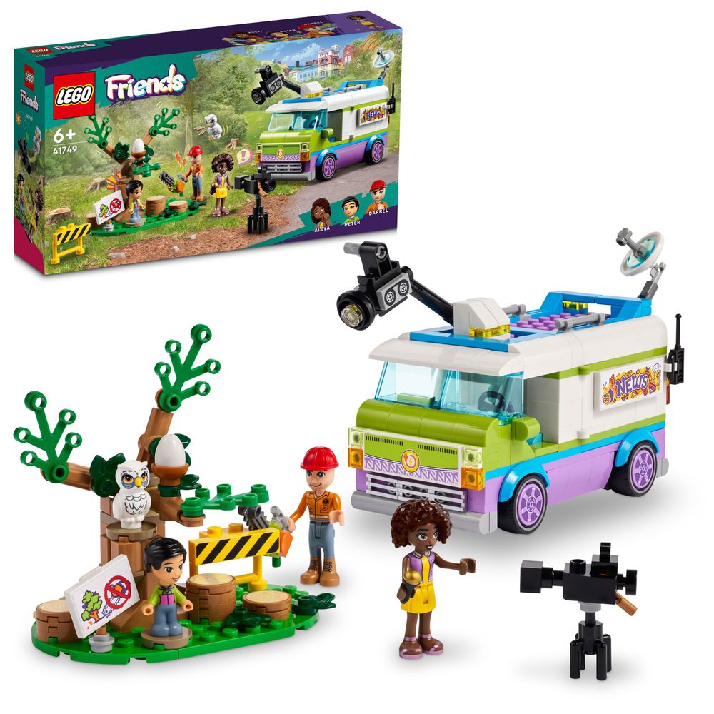 LEGO Friends 41749 News Van 1