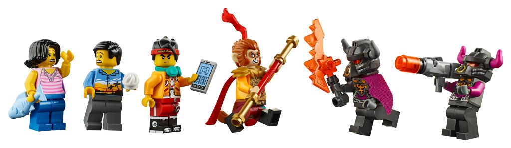 LEGO Monkie Kid 80012 Monkey King Warrior Mech 9