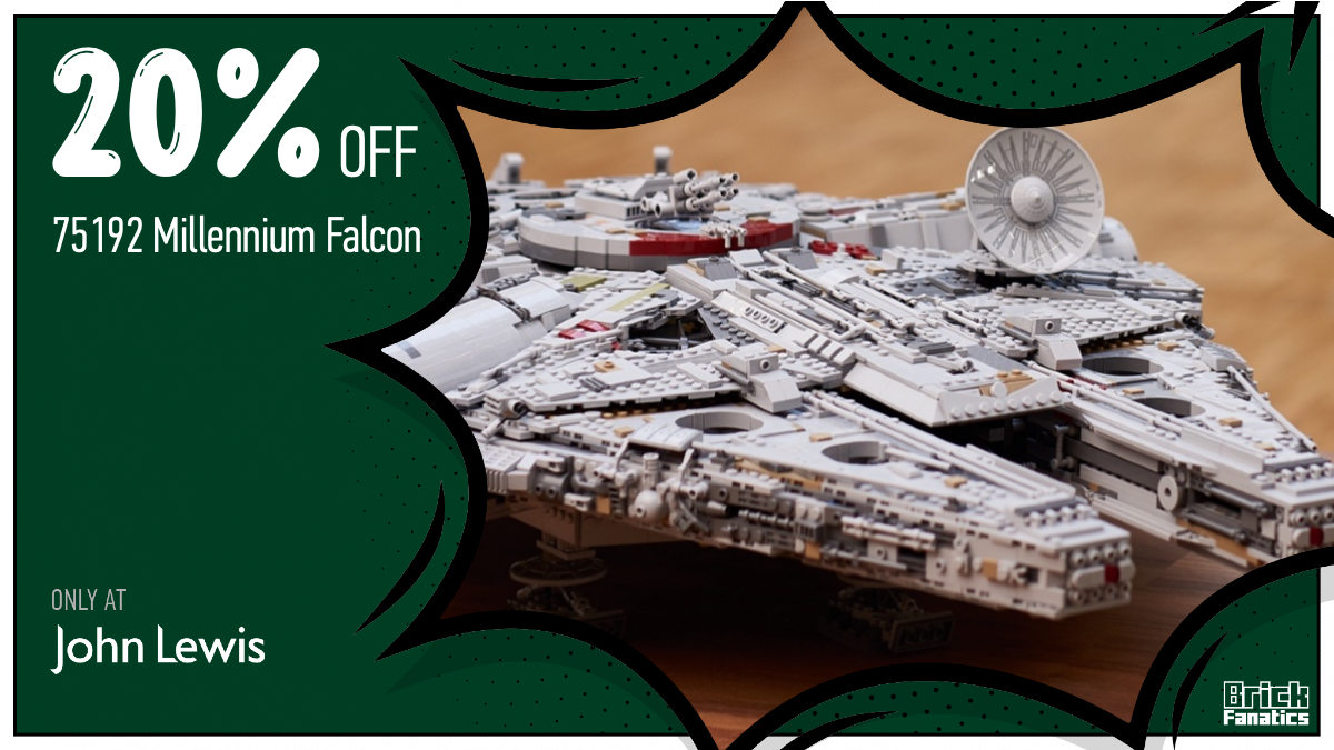 Treat yourself to Boxing Day LEGO gift with discounted 75192 Millennium Falcon