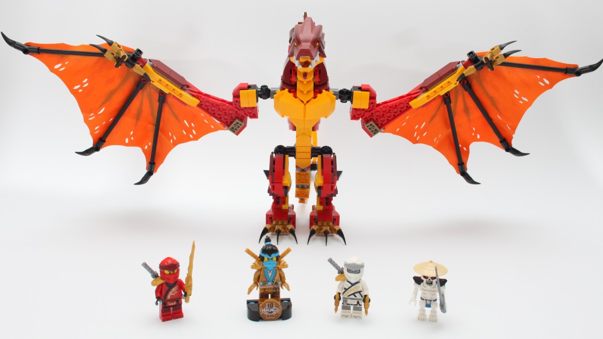 LEGO NINJAGO 71753 Fire Dragon Attack review