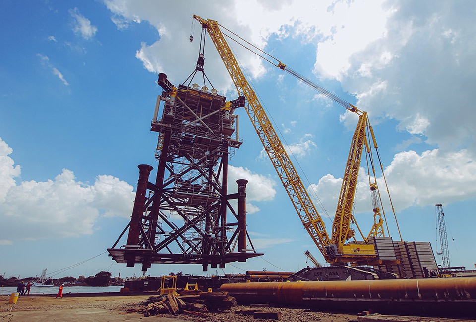 Liebherr Crawler Crane LR 13000 1